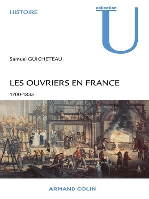 cover image of Les ouvriers en France 1700-1835